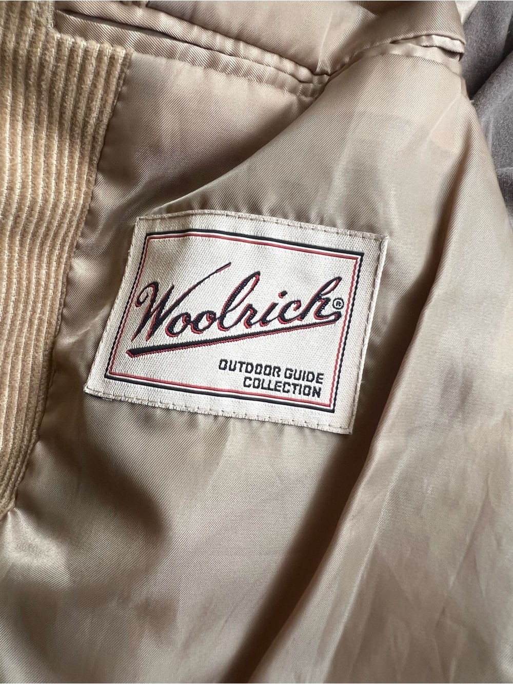 Woolrich Men's Light Brown Corduroy Sport Coat - Picture 10 of 12